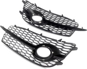 Grille - Voor Audi Q3 S-Line 2011-2015 - Auto accessoires - Mistlichtgrille - Honingraat grille - Deksel
