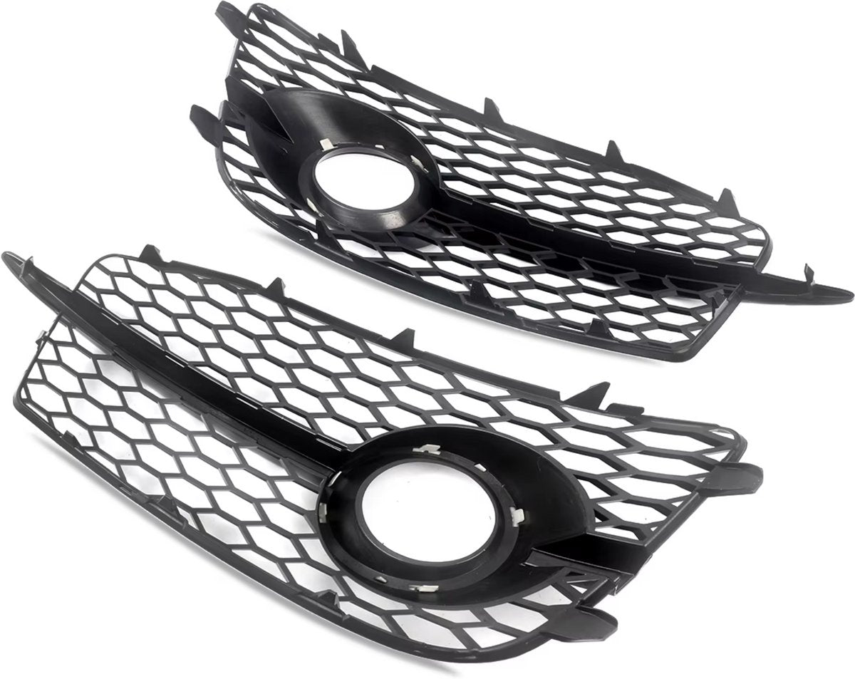 Grille - Voor Audi Q3 S-Line 2011-2015 - Auto accessoires - Mistlichtgrille - Honingraat grille - Deksel