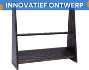 Biljartkeu rek - 10 gaten - Biljart accessoires - Houder voor op de vloer