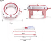 Happyment Breimachine - Breimolen - Punnikmolen - Knitting Machine - Wolmolen - Roze