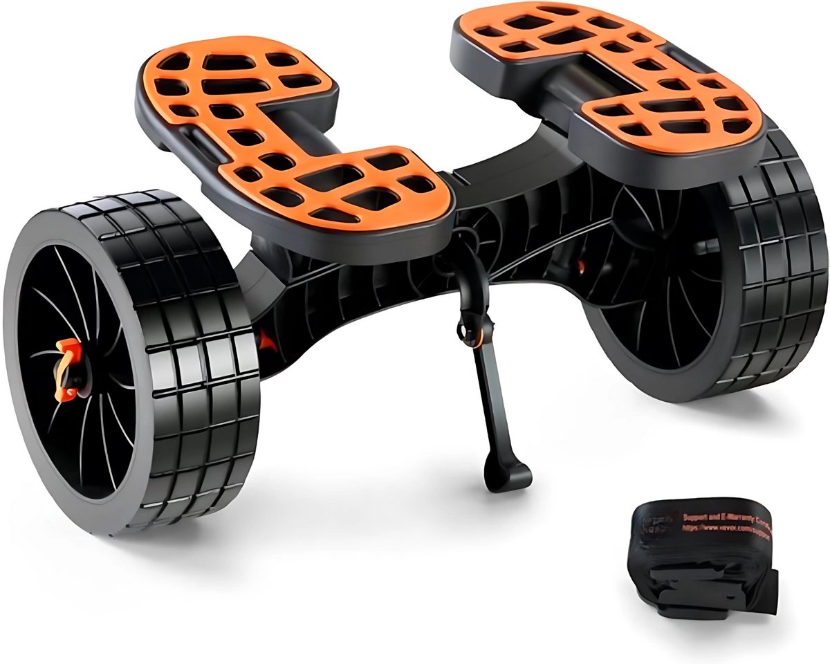 Kajak trolley - Voor SUP, Kano, Kayak, Surfplank - Surf trolley - Opvouwbare Kano trolley - PU Banden - 145kg draagvermogen