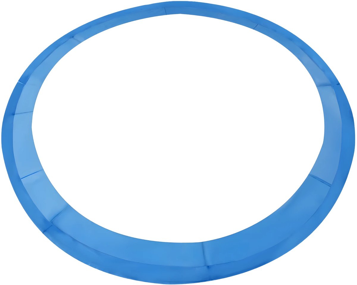 Trampoline Randkussen - Beschermkussen - Beschermrand - Trampolinerand - Diameter buitenring: 3 m - Blauw