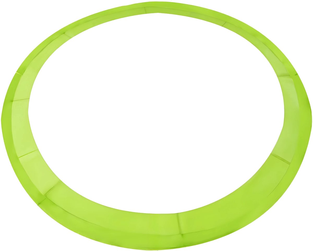 Trampoline Randkussen - Beschermkussen - Beschermrand - Trampolinerand - Diameter buitenring: 3 m - Groen