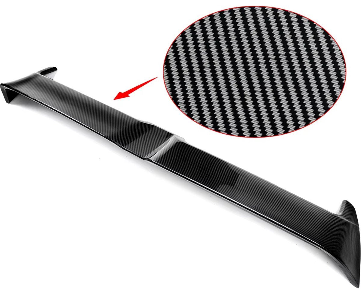 Spoiler Golf Brutax - Achterbumper Spoiler - Voor VW Golf 7 MK7/MK7.5 (2015-2017) - Oettinger Stijl - Carbon Kleur