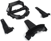 Voorbumper - Voor Mercedes GLC-Klasse X253 2020-2023 - Auto accessoires - Grille - Chroom/Zwart