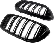 Voorbumper - Voor BMW 6-Serie G32 Gran Turismo 2017-2020 - Auto accessoires - Niergrille - M stijl - Gloss Zwart