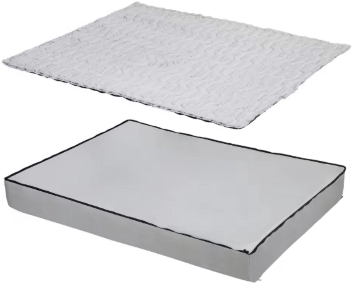 Hondenbed Zero - Hondenbank - Hondensofa op poten - Hondenzetel - Comfort en zacht - Afneembaar kussen - 95cm