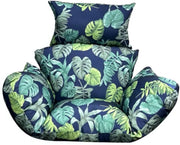 Zitkussen voor egg hangstoel - Waterdicht - Groen - Voor Egg chair - Tuinschommel & Terras - Afneembaar en Wasbaar