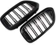 Grille Elite - Voorbumper grille Deluxe - Voor BMW 5 Serie G30/G31 (2017-2018) - Gloss Black - Auto accessoires - Magisch Design