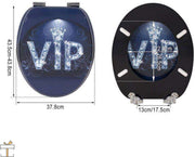Happyment Antibacteriële Toiletbril VIP - Universeel - Met Softclose - Toiletbrillen - WC Bril - Toiletzitting