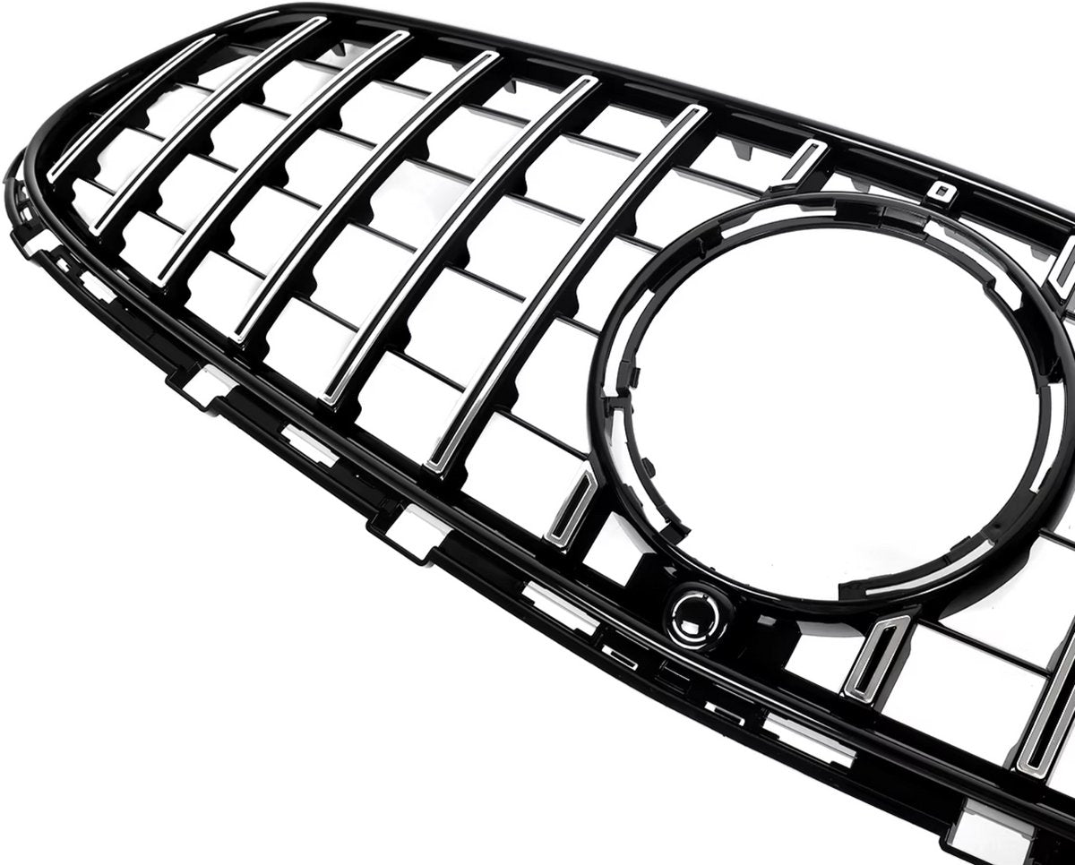 Voorbumper - Voor Mercedes-Benz GLC-Klasse X254 GLC43/GLC300 2023+ - Auto accessoires - Facelift grille - Race grille - Zwart