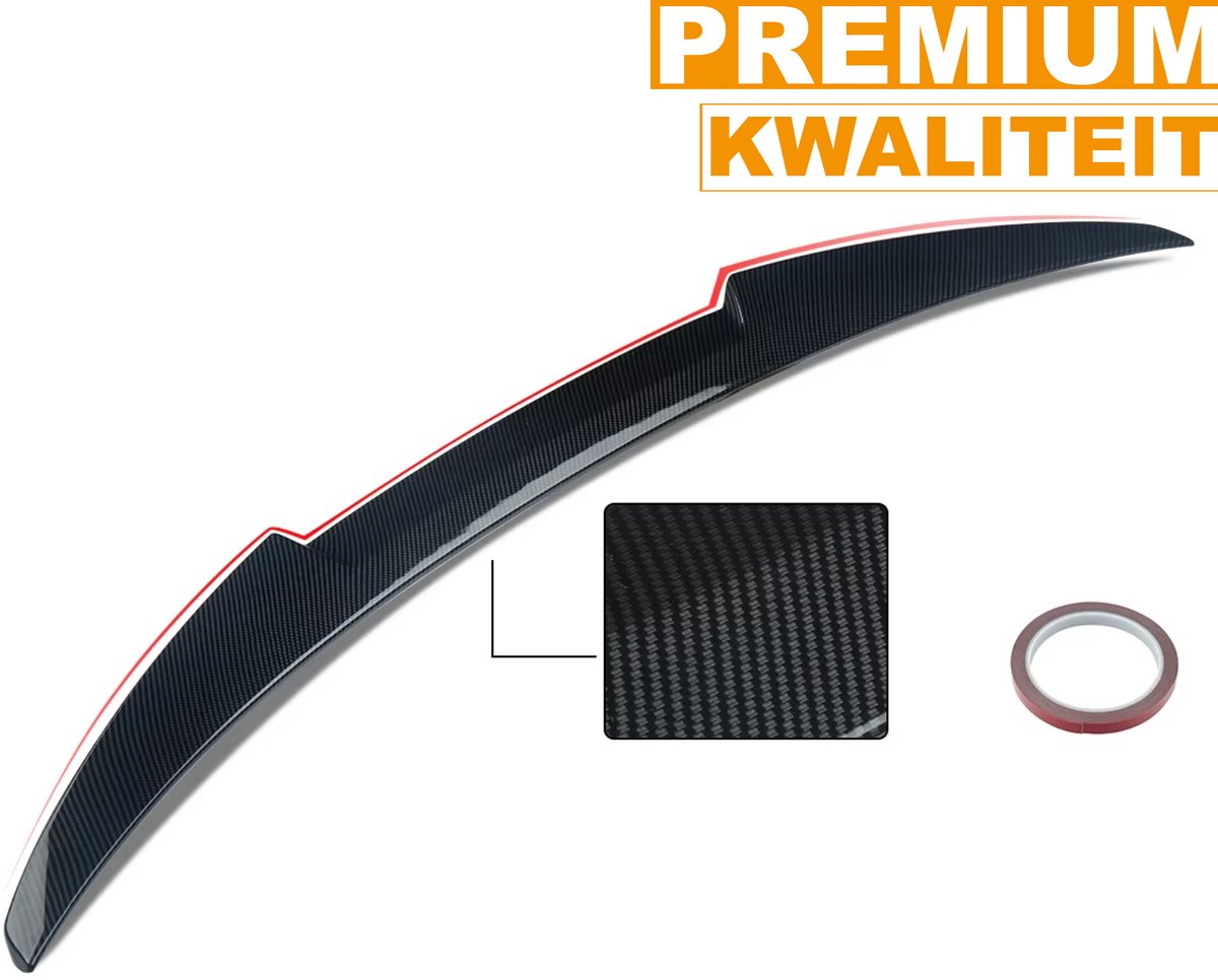 Achterspoiler - Voor BMW 3-Serie G20 330i 2019-2022 - Auto accessoires - Kofferbakspoiler - M4 stijl - Carbon Look