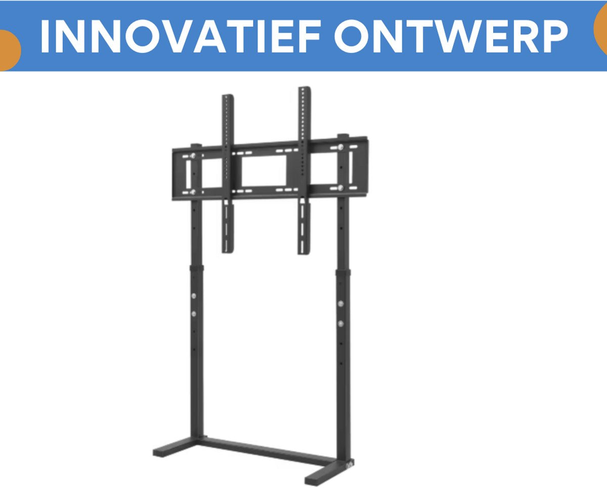 TV vloerstandaard XL - Voor 32"-100" inch - Standaard universeel - In hoogte Verstelbaar - Zwart
