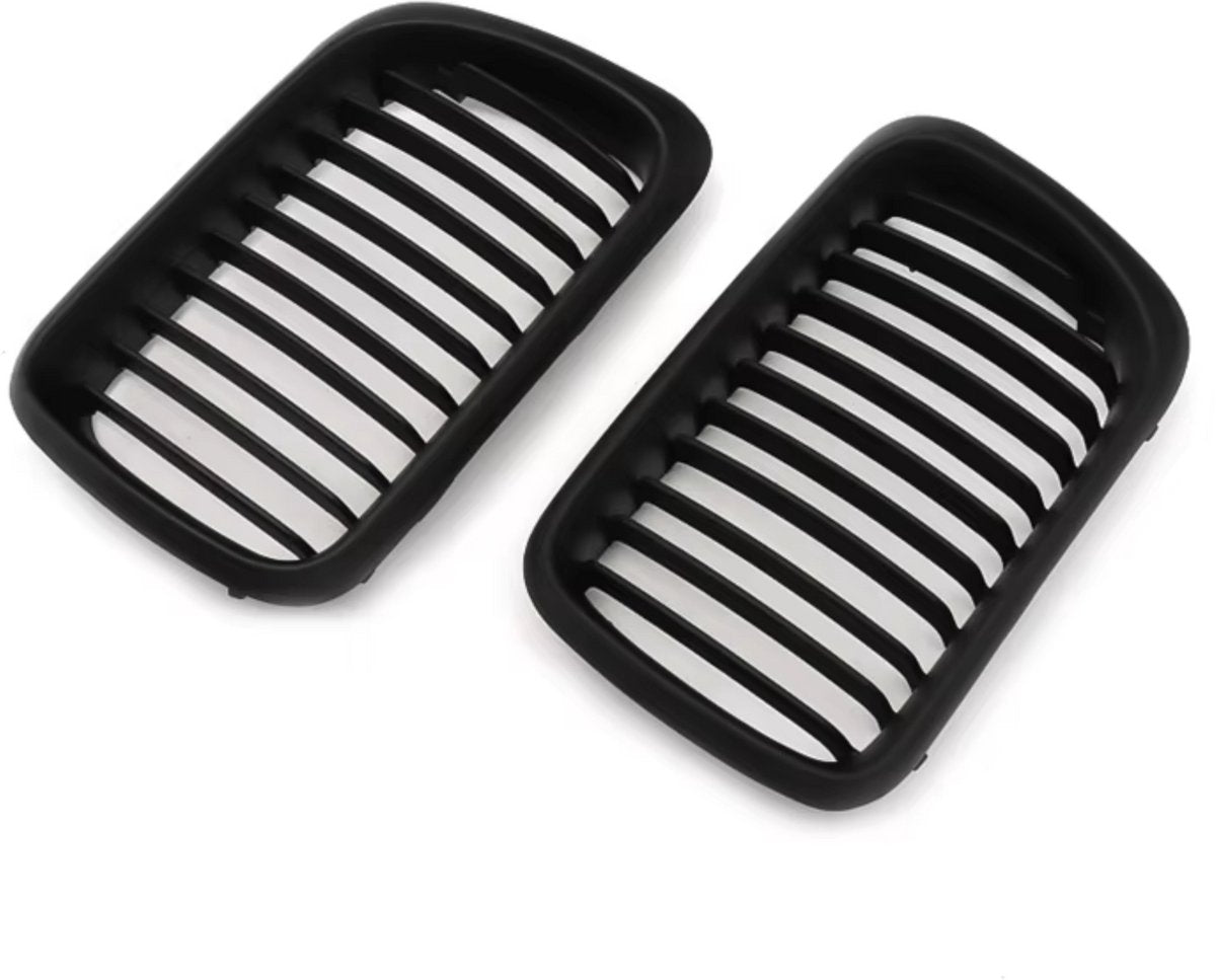 Voorbumper grille - Voor BMW M3 E36 3 Serie Coupe/Sedan (1997-1999) - Matzwart - Auto accessoires