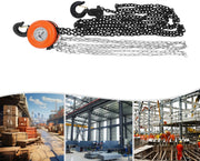 Handkettingtakel - Voor hijsen en tillen - Handmatige kettingtakel - Capaciteit 1000 kg
