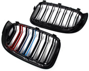 Voorbumper - Voor BMW F30/F31 3-Serie 2012-2018 - Auto accessoires - Niergrille - M-Kleur - Dual line - Gloss Zwart