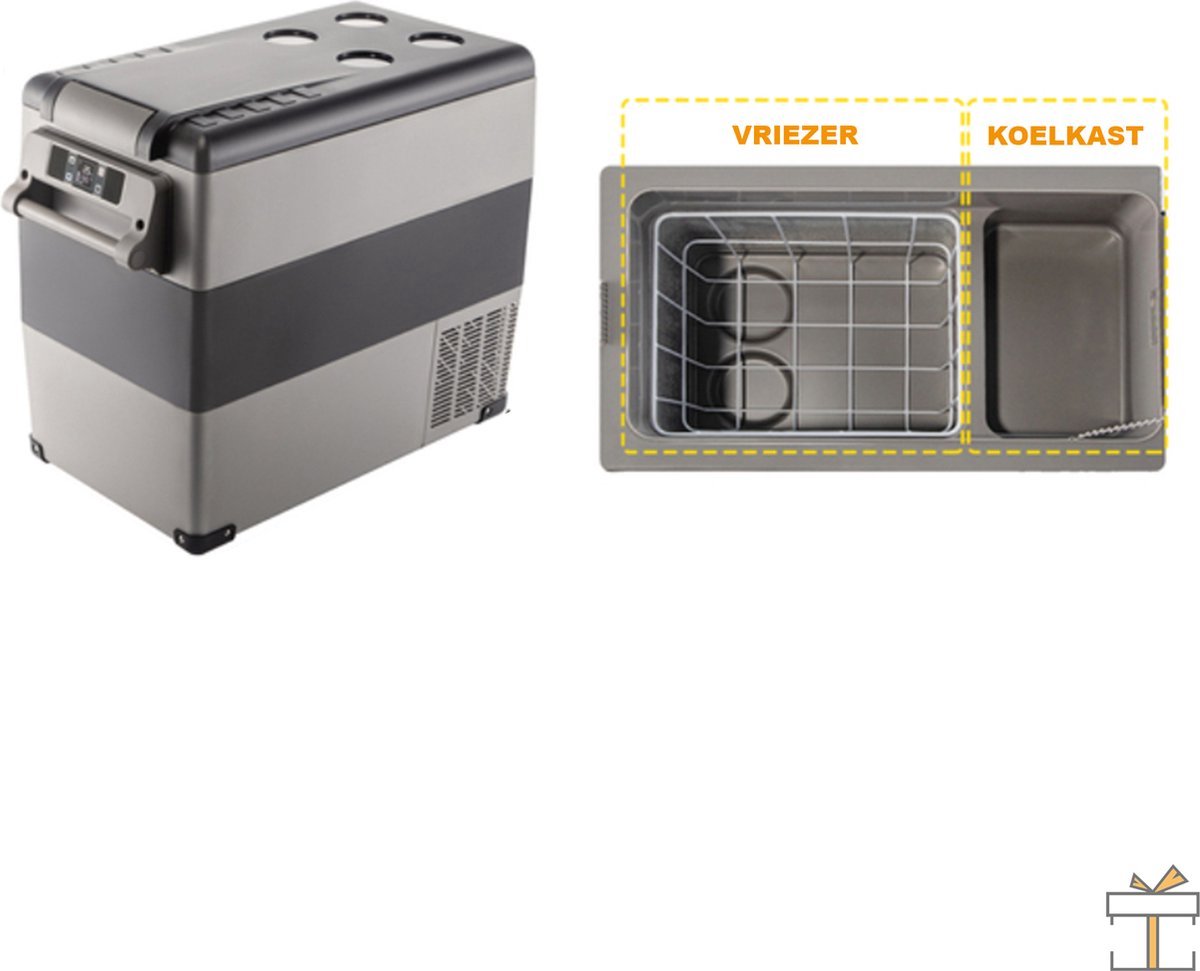 Bolt Edge Koelbox - 45L - Elektrisch - Koelt en verwarmt - Voor camping of auto