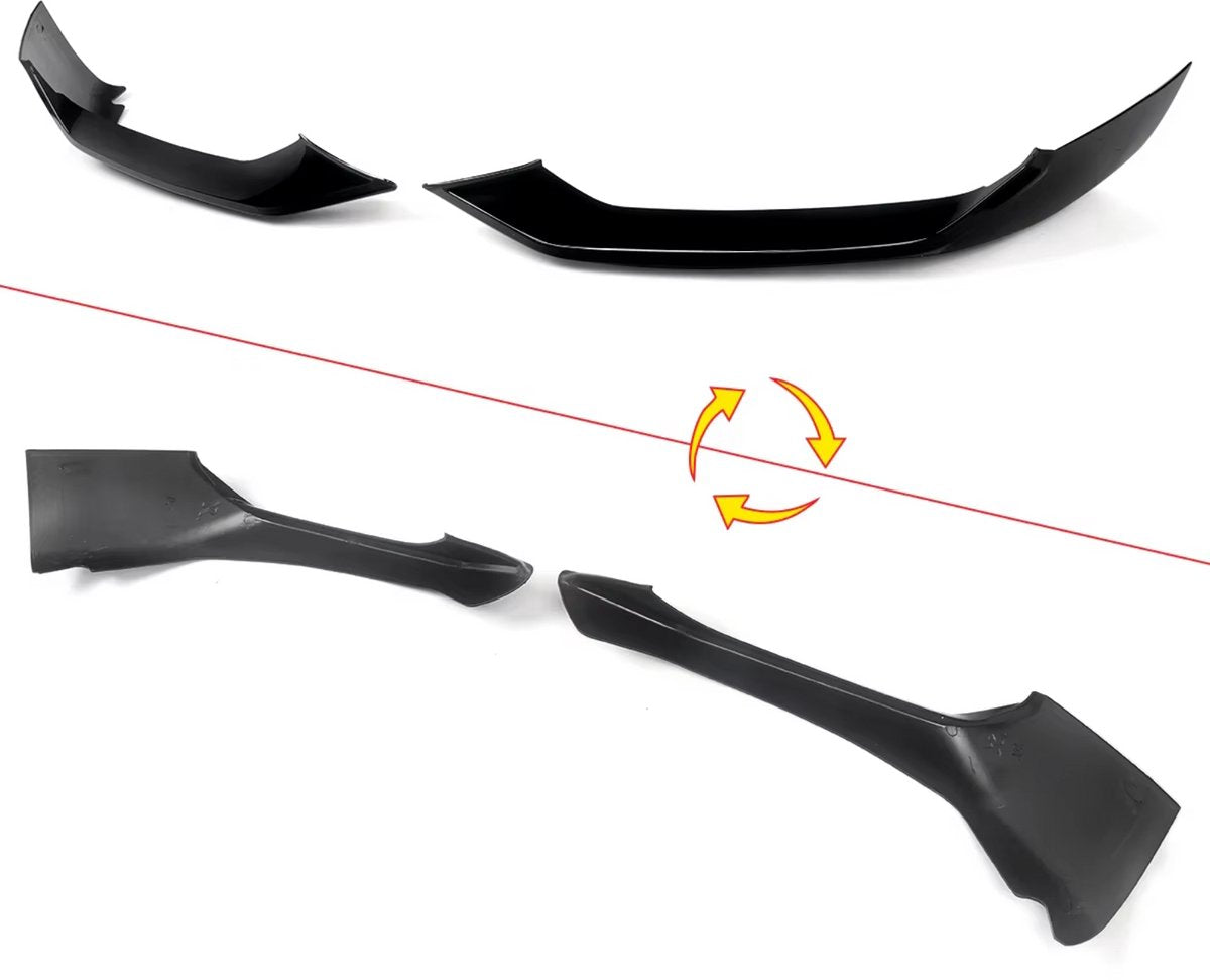 Voorbumper Splitter Lip - M Sport - Gloss Zwart - Voor BMW G30/G31/G38 (2021-2023) - M Prestatie Accessoires