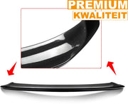 Achterbumper Spoiler Vleugel - Voor Tesla Model 3 (2017-2022)- V-Stijl Sport - Koolstofvezel Look