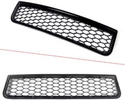 Grille RS Quorin - Zwart RS Stijl Voorste Bovenste Grill + Mistlicht Grille A4B6 - Voor Audi A4 B6 (2002-2005) - Auto Accessoires
