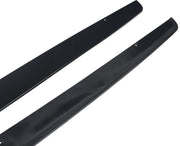Side Rokken Extension Blades - Voor BMW 1/2 Serie E82/F20/F21/F22/F44 - Gloss Black - Auto accessoires