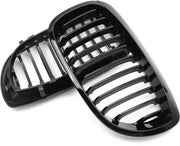 Voorbumper Niergrille - Glanzend Zwart - Auto accessoires - Voor BMW E46 325ci/330ci 3 Serie 2-Deurs LCI (2002-2006)