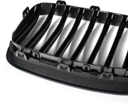 Grille - Voor BMW E92/E93 2dr LCI - Auto accessoires - Niergrille - Dubbelsteg - Gloss Zwart