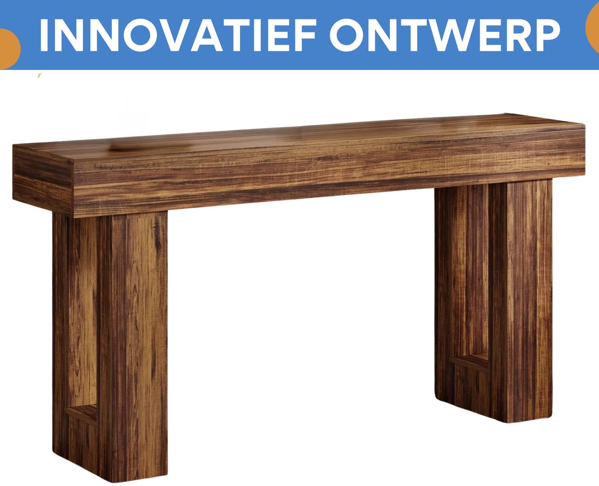Consoletafel landy - Wandtafel - Sidetafel - Massief hout - Haltafel - Woonkamer of hal