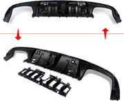 Achterbumper - Voor Mercedes C-Klasse C205 C43/C63 AMG 2015-2018 - Auto accessoires - Diffusorset - Achterlip