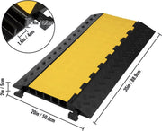 Kabelbrug PRO - Kabelmat - Kabeldrempel buiten - Rubber Cable
