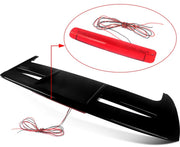 Achterbumper Spoiler Glanzend- Voor Ford Fiesta MK7/MK7.5 (2008-2019)- ST Stijl - Glanzend Zwart
