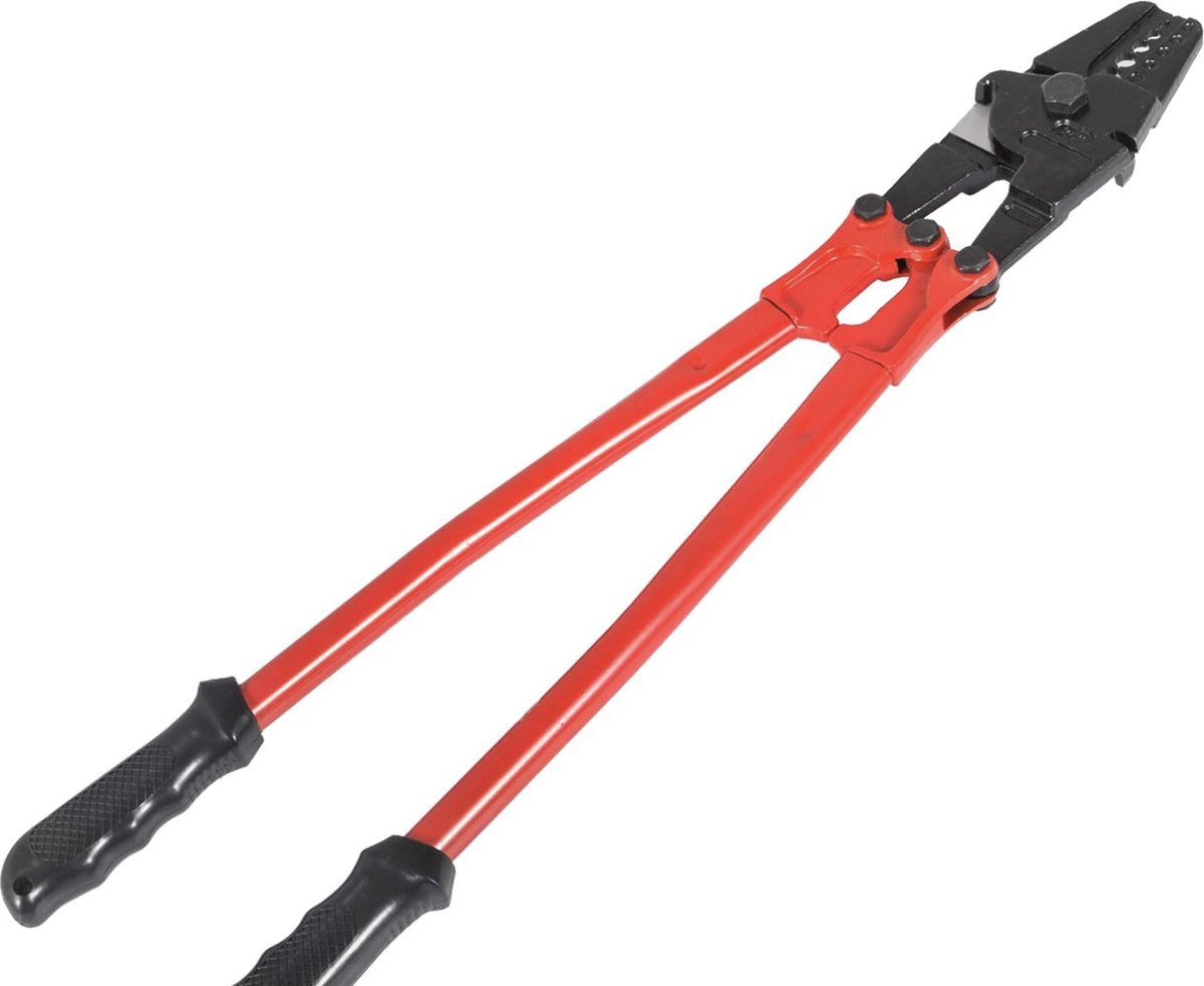 Happyment Tangenset - Kabel Tang - Krimptang - Geïsoleerde Handvaten - Rood