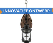 2-in-1 Wandlamp - in Europese Vintage Stijl - Voor Woonkamers & Slaapkamers - Glazen Lampenkap - Tot 40W, Verlicht 5m² Ruimte