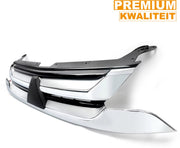 Bovenste Grille - Voorbumper - Voor Mitsubishi Outlander (2016-2018) - Chroom/Zwart - Auto Accessoires