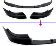 Voorbumper - Voor BMW E60 M5 2004-2010 - Auto accessoires - Lipsplitter - M stijl - Gloss Zwart