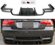 Achterbumper Lipspoiler Diffuser - Voor BMW E92 Coupe/E93 Cabriolet M3 (2008-2013) - Koolstofvezel - Auto accessoires