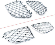 Voorbumper Onderste Grille Set - Voor Bentley Continental GT/GTC (2012-2016)- Chroom