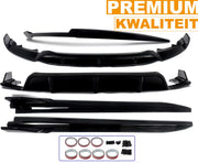 Body Kit PRO - Voor BMW X6 F16/F86 X6M (2014-2019) - M Performance Stijl - Gloss Black - Auto accessoires