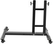 Draagbare Tattoo-Werkbank - Werktafel - Voor Studio en Schoonheidssalon - In Hoogte Verstelbaar met Verwijderbare Dubbele Tattoo-Armsteun - 64×40 cm - Zwart
