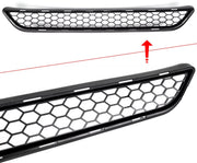 Voorbumper Lagere Grille - Honingraat - Gloss Zwart - Voor Ford Fiesta (2013-2017) - Auto Accessoires