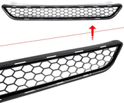 Voorbumper Grille Veloce - Lagere Honingraat Grille - Gloss Zwart - Voor Ford Fiesta (2013-2017) - Auto Accessoires