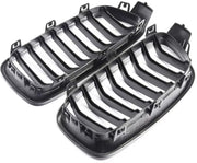 Voorbumper - Voor BMW F30/F31 3-Serie Sedan 2012-2016 - Auto accessoires - Voorgrille - Carbon Look - Bumpercover voorzijde