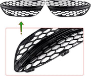 Voorbumper - Voor Mercedes C-Klasse W205 C205 2014-2018 - Auto accessoires - Mistlichtgrille - Bezel set LH + RH