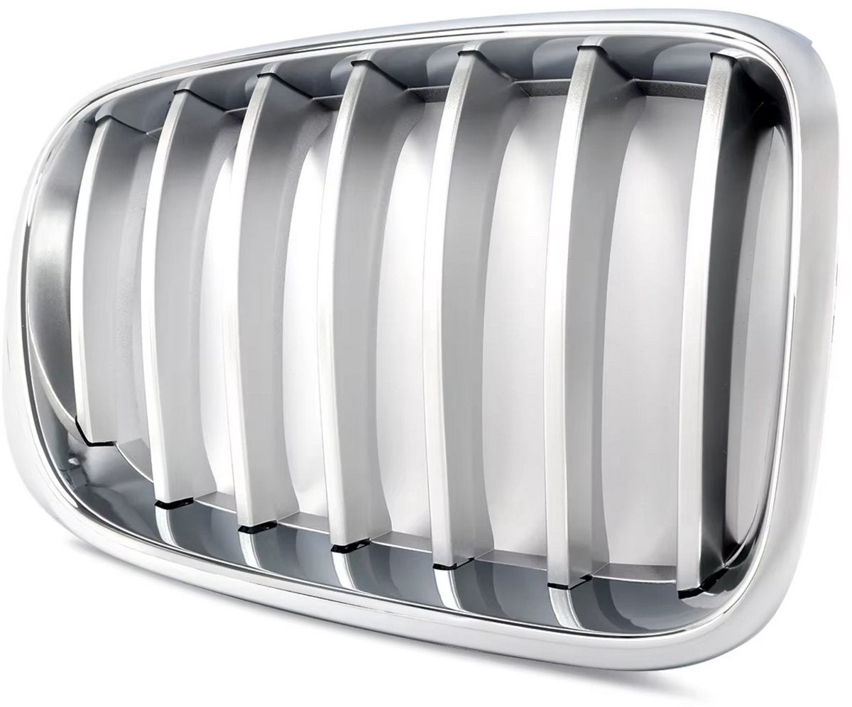 Voorbumper grille - Voor BMW F34 328i/335i 3 Serie GT (2013-2019)- Chroom & Zwart - Links & Rechts - Auto accessoires