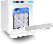 Handdoek verwarmer - Towel verwarmer - Voor Gezichtsspa en Schoonheidssalon - 5L - met Aluminium Kamer - Snelle en Hygiënische Verwarming - Zwart