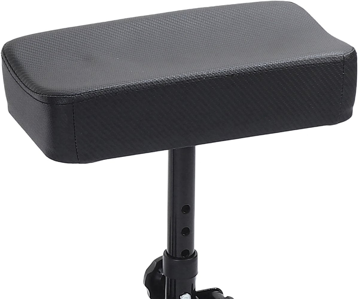Knie step - Knie steun - Revalidatie fiets - Bestuurbaar en Verstelbaar - Zwart