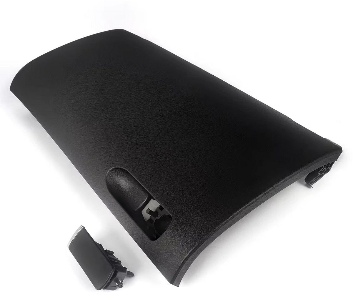 Zwart Handschoenenkastje Deurdeksel - Voor Audi A4 B7 (2001-2008) - Met Gesp - Auto Accessoires