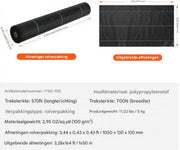 Worteldoek gronddoek - 1 x 50 meter - Onkruiddoek - Tuin - Onkruiddoek - Waterdoorlatend Onkruidvlies - Scheurvast en Corrosiebestendig