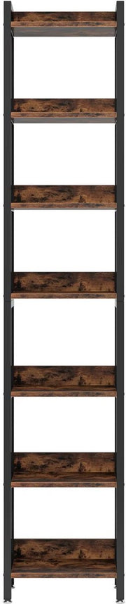 Boekenkast - 200cm - Hoog - Wandplank - Boekenrek - 7-laags