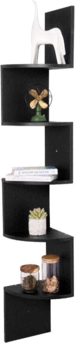Zwevende Boekenplank - Wit Hout - Boekenrek - Voor Kinderkamer - Wandplank